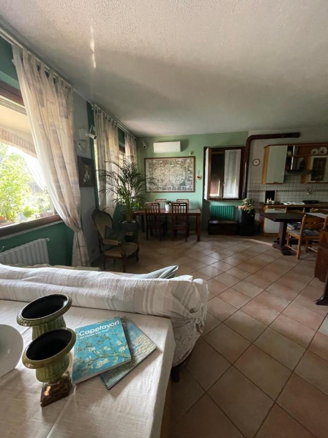 Il Giardino Di Emilia - Intero Appartamento In Villa Con Giardino Privato E Piscina Estiva Pontirolo Nuovo Esterno foto